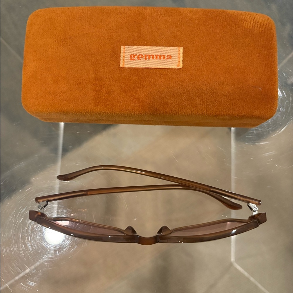 Gemma “Lake Shore Drive” Rectangular Sunglasses F… - image 8